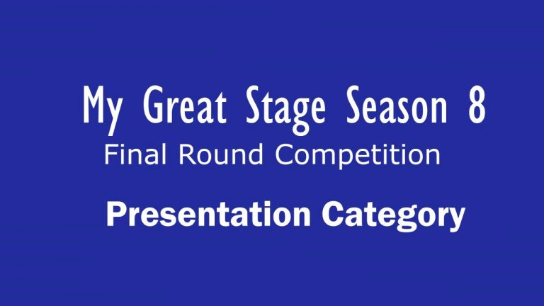 MGS S8 Final Round Competition Presentation Category Part 02