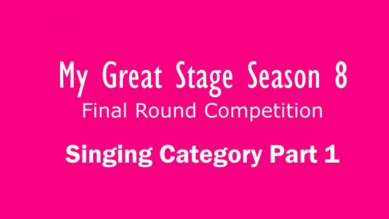 MGS S8 Final Round Competition Singing Category Part 01